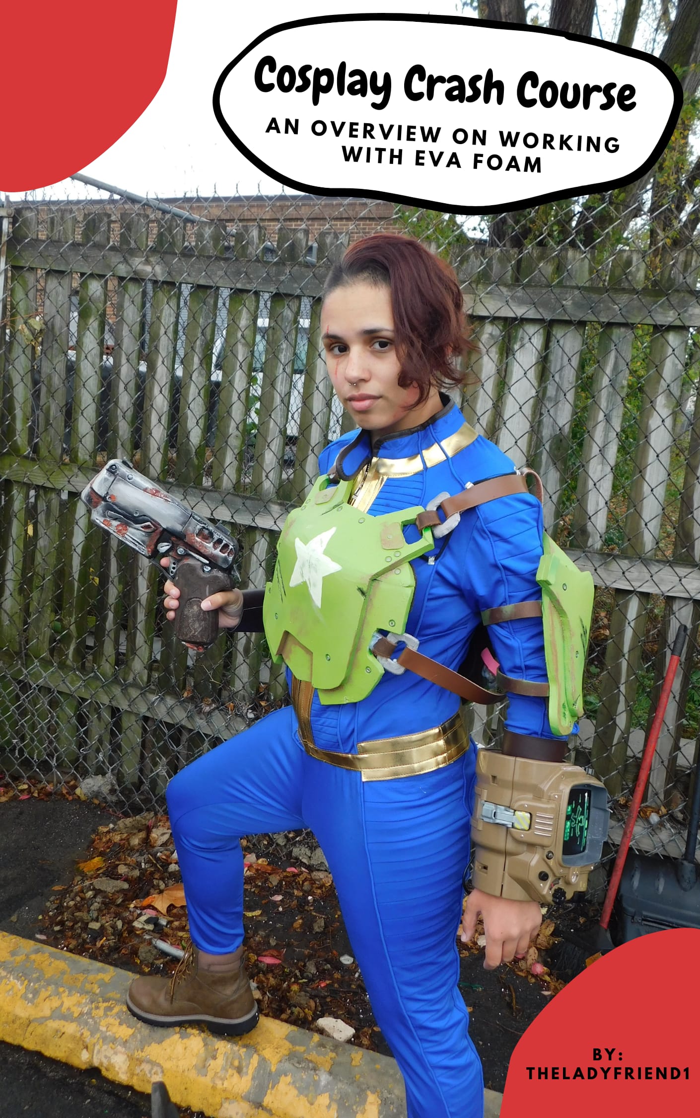 cosplay crash course foamsmithing - my books