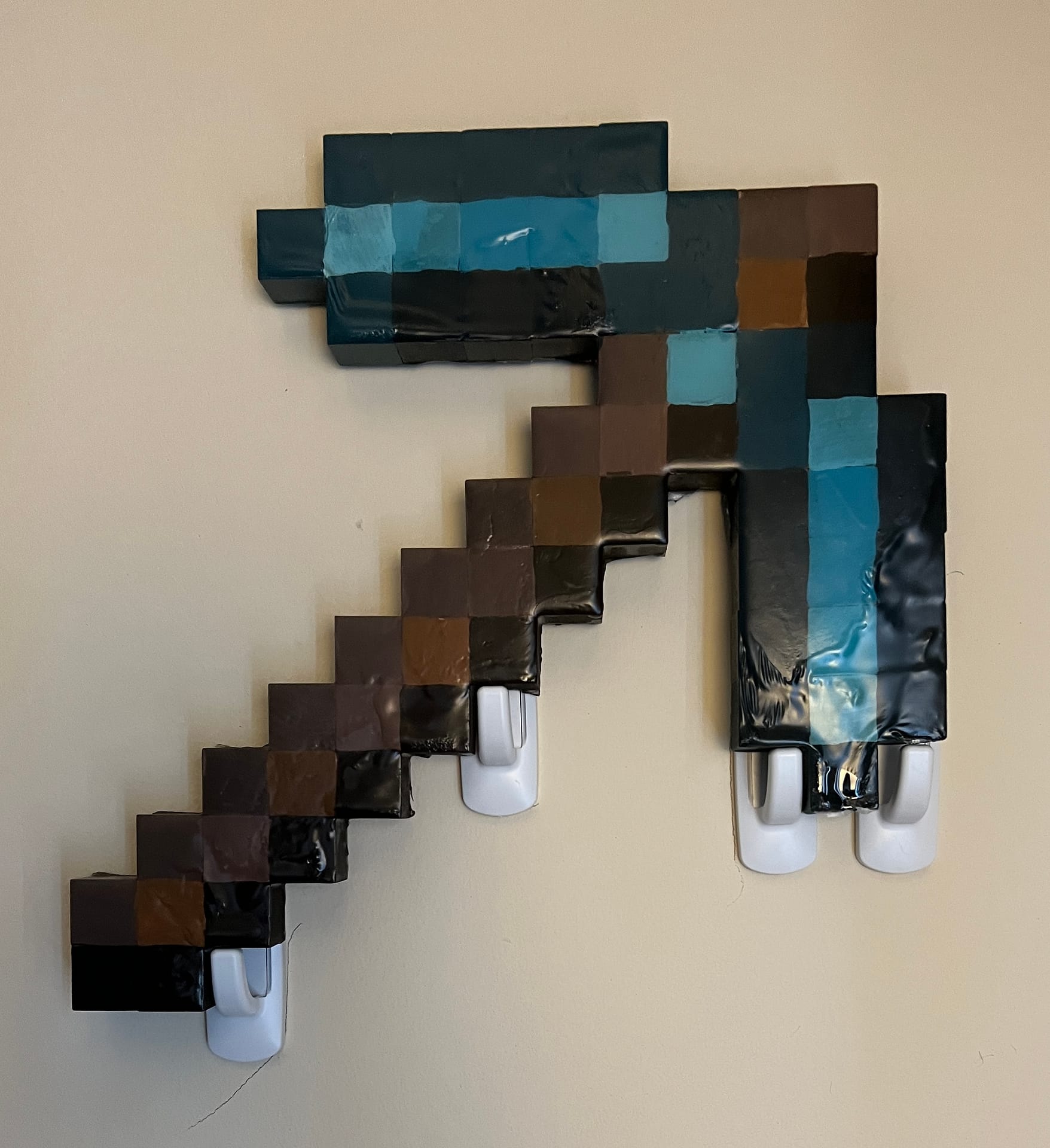 Minecraft Diamond Pick Axe - Minecraft Props